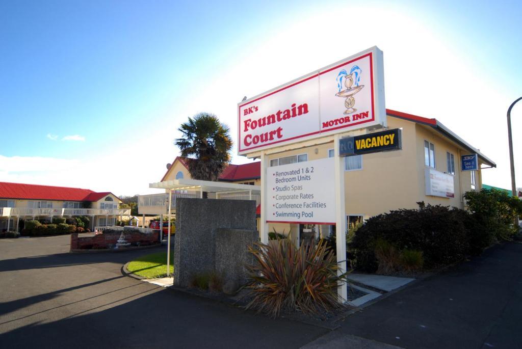 Bk'S Fountain Court Motel Napier Εξωτερικό φωτογραφία